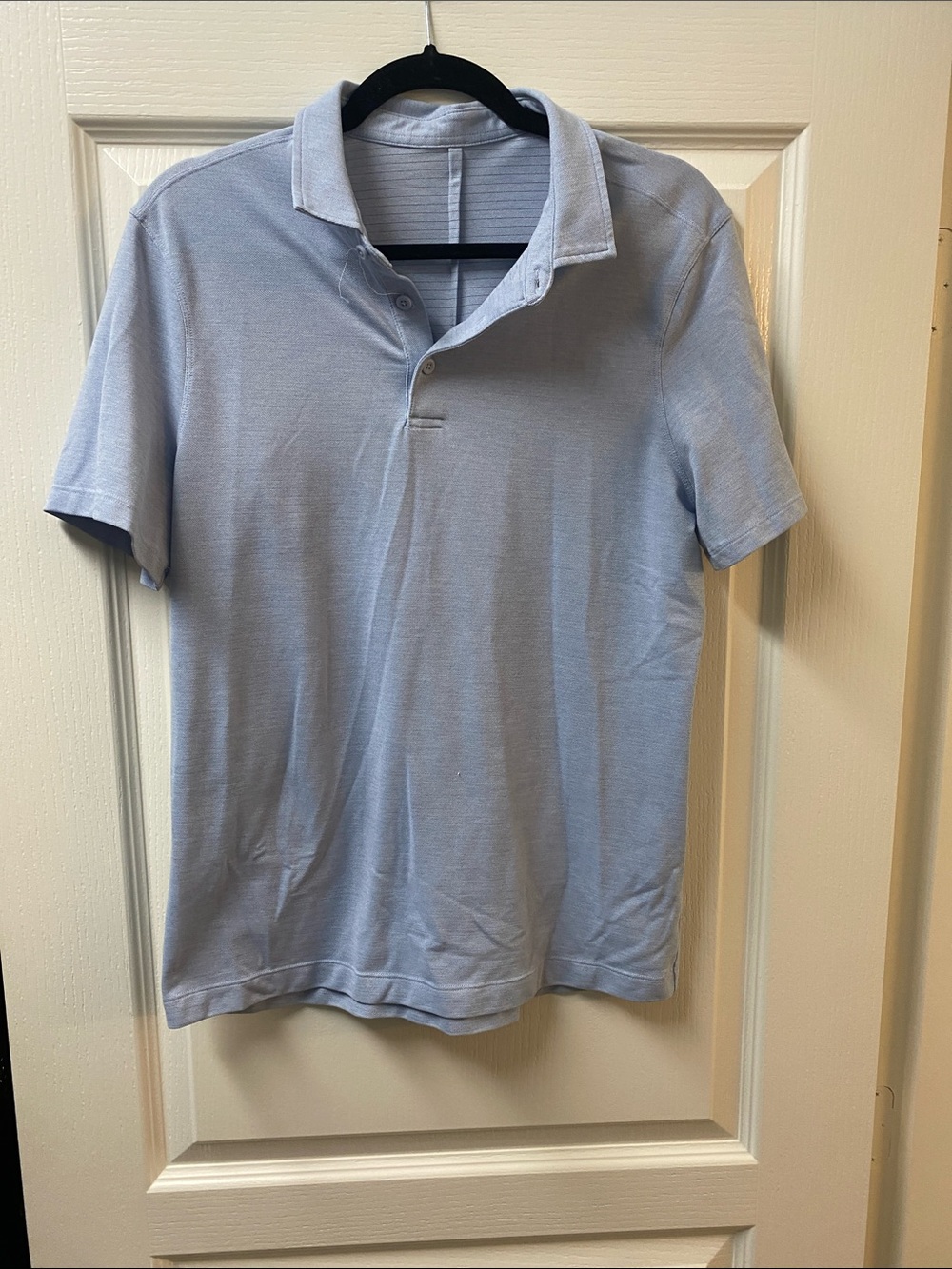 lululemon athletica Light Blue Men's Polo
